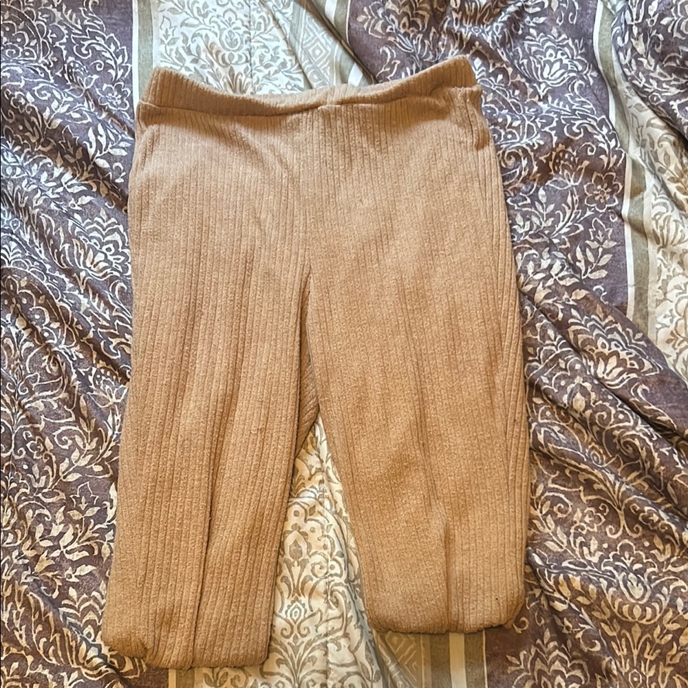 SHEIN Tan Sweatpants Comfortable Joggers